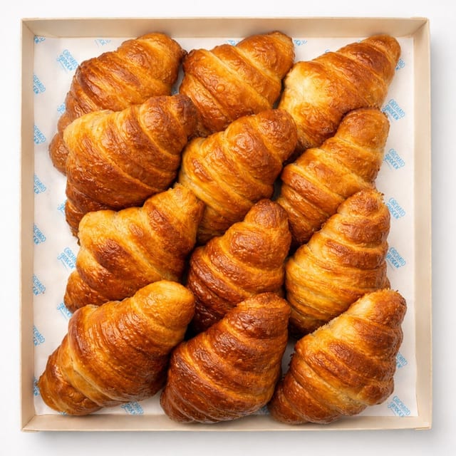 Plain Croissant Platter.