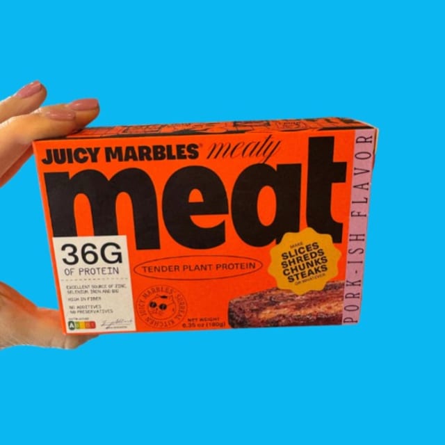 Juicy Marbles - Pork-ish Flavor.