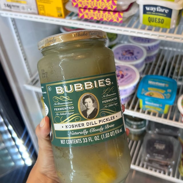 Bubbies - Kosher Dill Pickles.