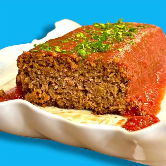 Housemade Impossible Meatloaf (GF).
