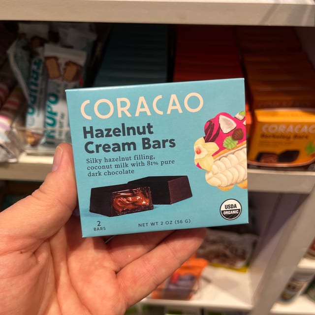 Coracao - Hazelnut Cream Bars.