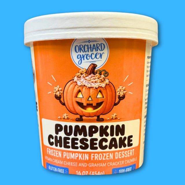 Pumpkin Cheesecake Ice Cream Pint.