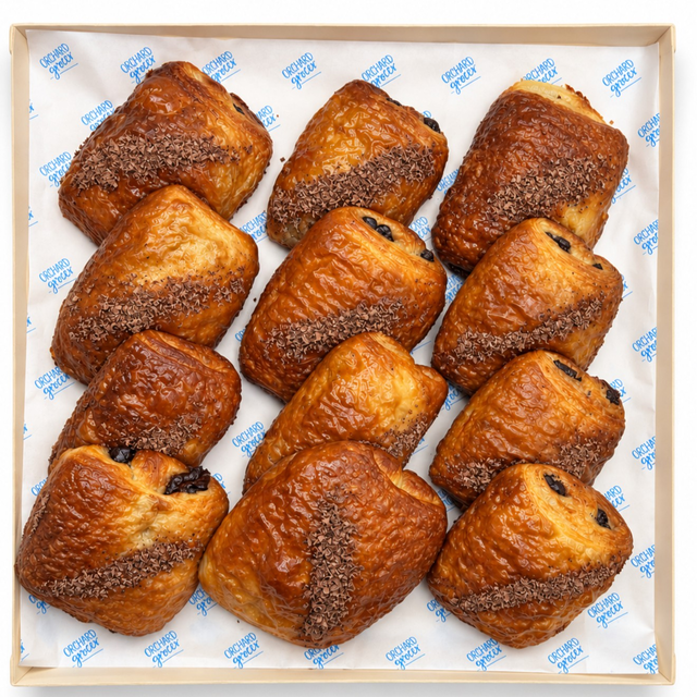 Chocolate Croissant Platter.