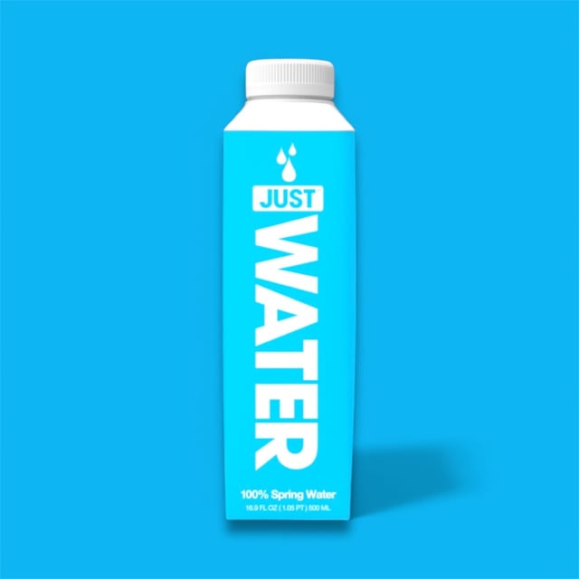 Just Water - 100% Spring Water.