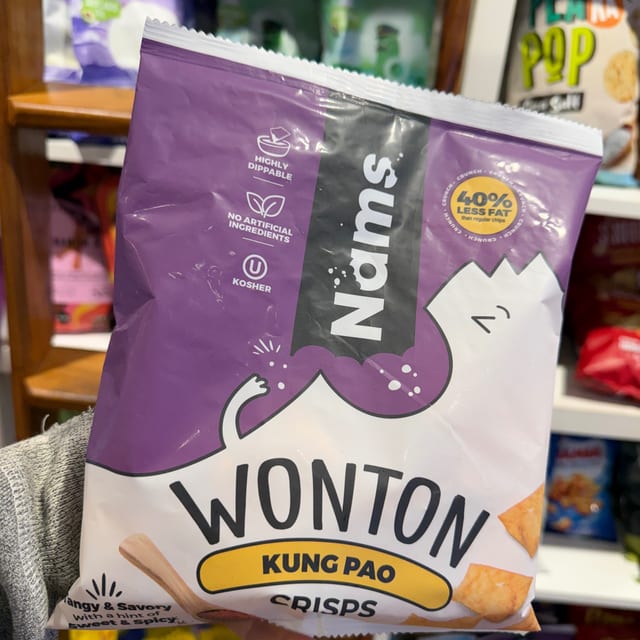 Nams - Wonton Kung Pao Crisps.