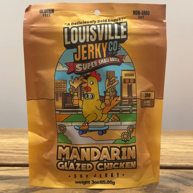 Louisville Jerky Co - Mandarin Glazed Chicken.