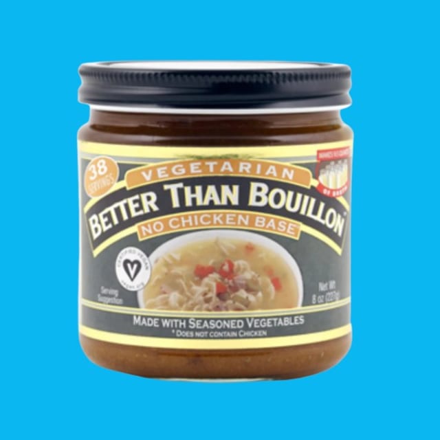Better Than Bouillon - No Chicken Base.