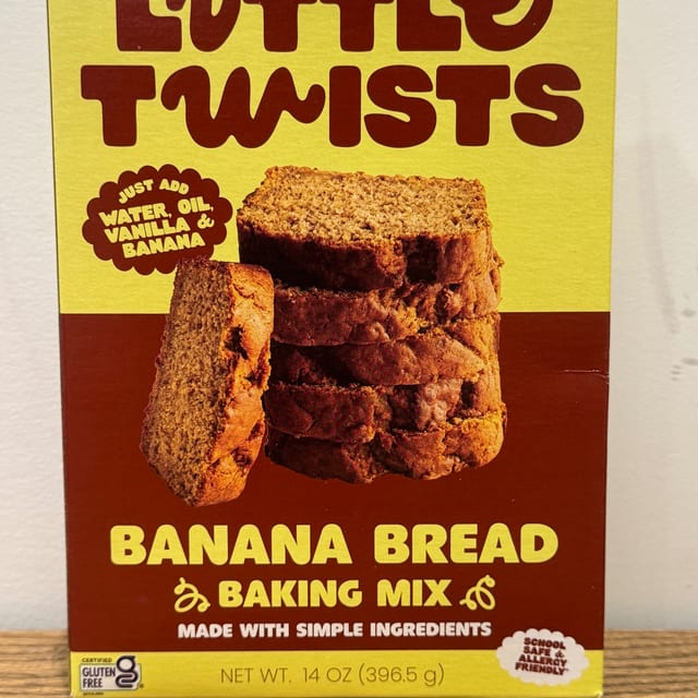 Little Twists - Banana Bread Baking Mix.