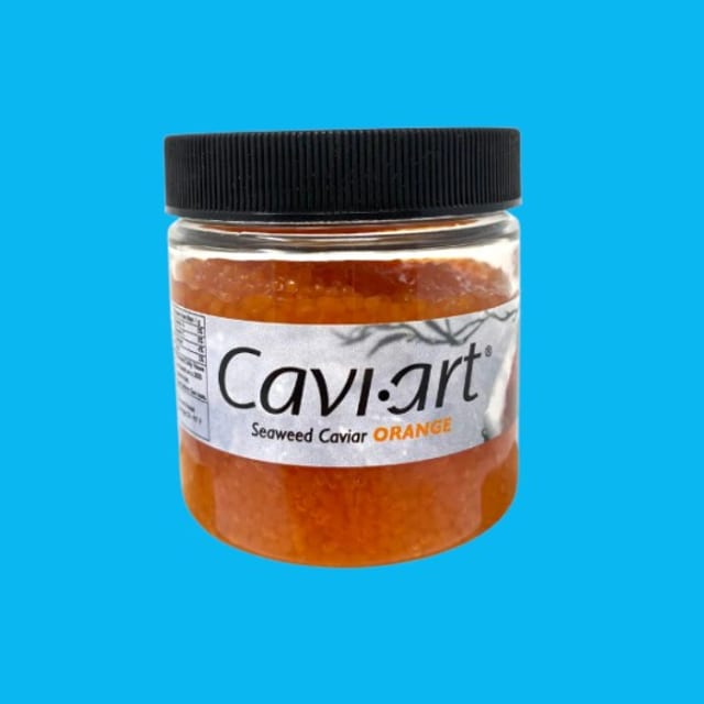 Caviart - Seaweed Caviar Orange.