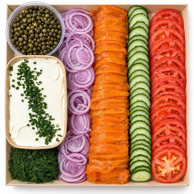 Catering - Bagel & Lox Platter [GFO].