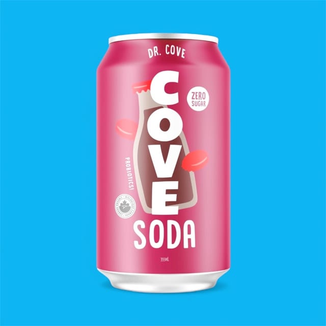Dr. Cove - Probiotic Soda.