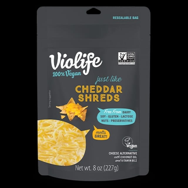 Violife - Cheddar Shreds.