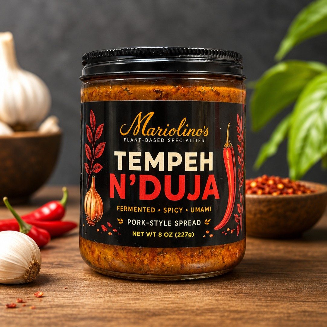Mariolino's - Tempeh N'Duja.