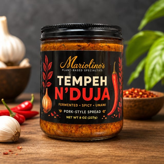 Mariolino's - Tempeh N'Duja.