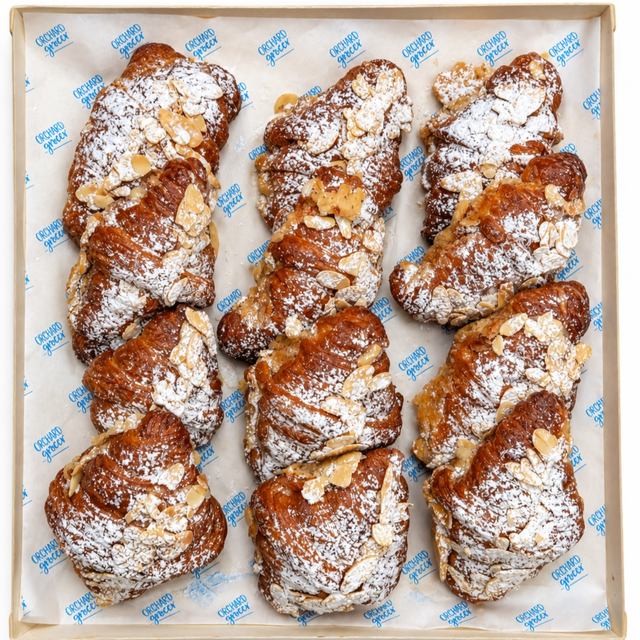 Almond Croissant Platter.