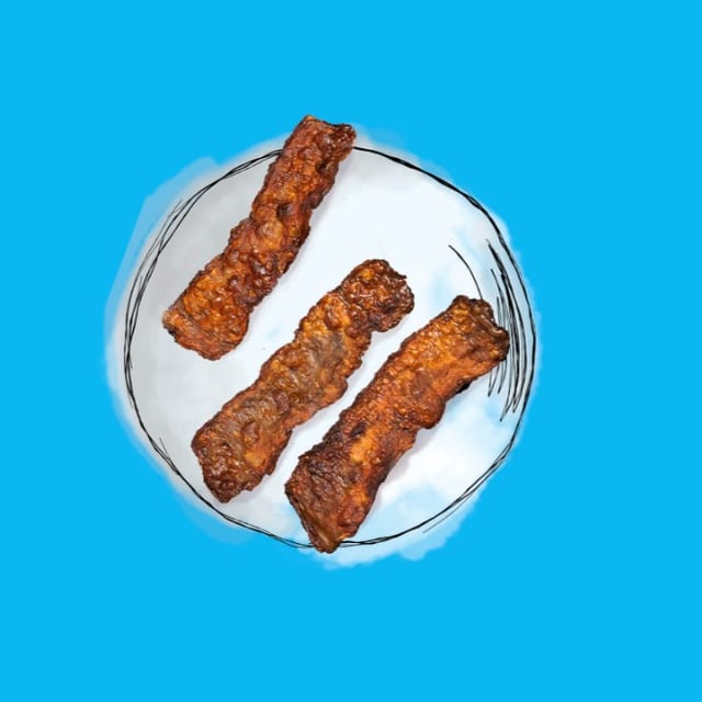 My Bacon - Meatless Mycelium Bacon.