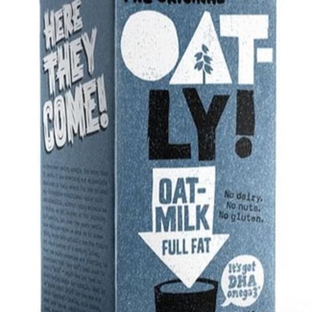 Oatly - Full Fat Oat Milk.