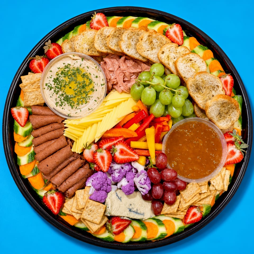 Vegan Charcuterie Platter.