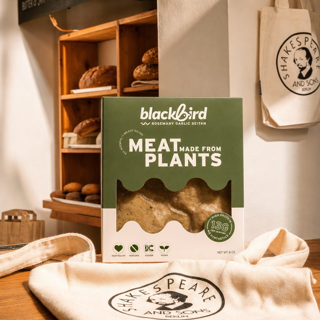 Blackbird Foods - Rosemary Garlic Seitan.