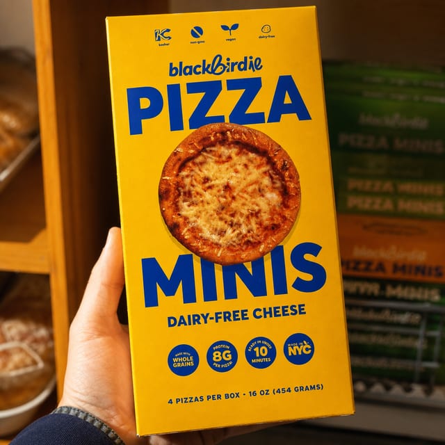 Blackbird - Cheese Mini Pizzas.