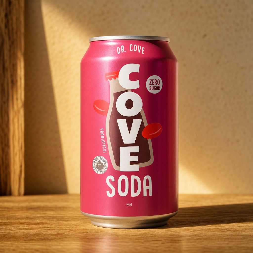 Dr. Cove - Probiotic Soda.