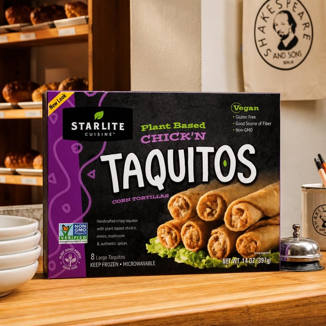 Starlite - Chicken Style Corn Tortilla Taquitos.