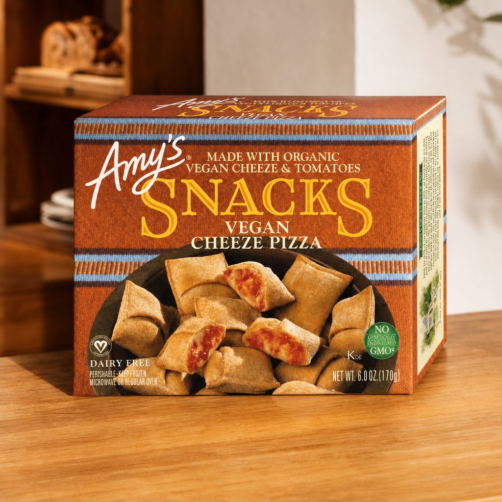 Amy's - Vegan Cheeze Pizza Bites.