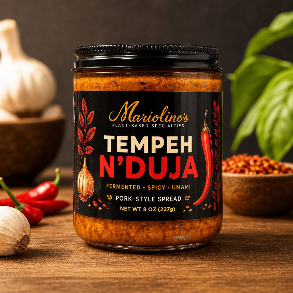 Mariolino's - Tempeh N'Duja.