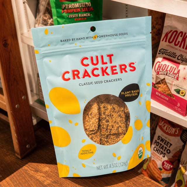 Cult Crackers - Classic Seed Crackers.
