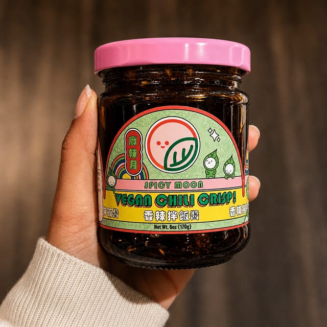Spicy Moon - Vegan Chili Crisp.
