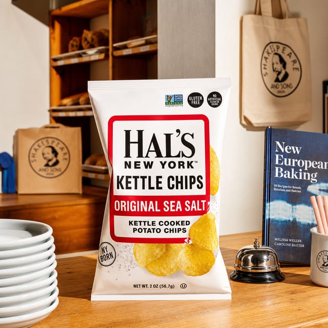 Hal's - Original Sea Salt Salted Potato Chips.