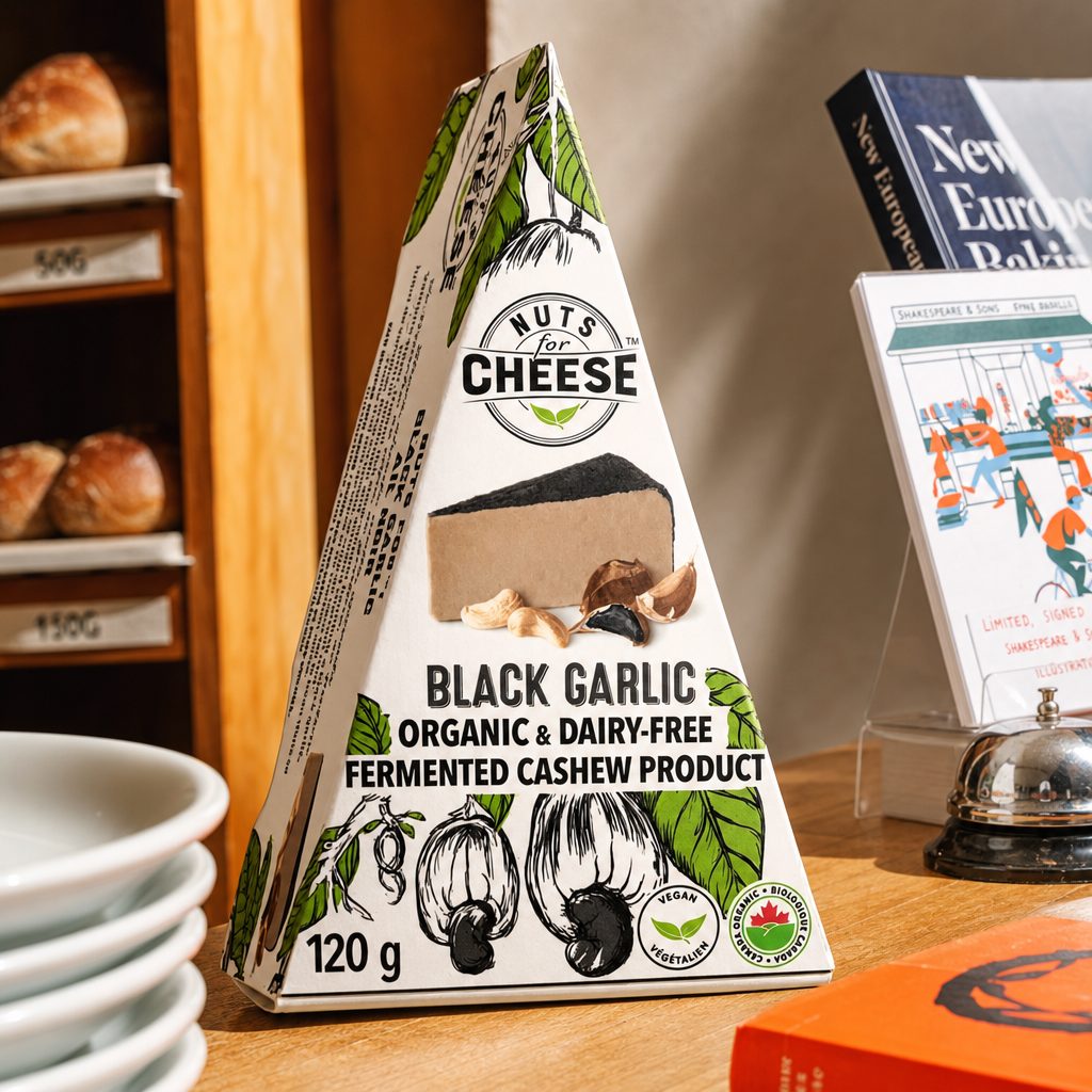 Nuts For Cheese - Black Garlic.