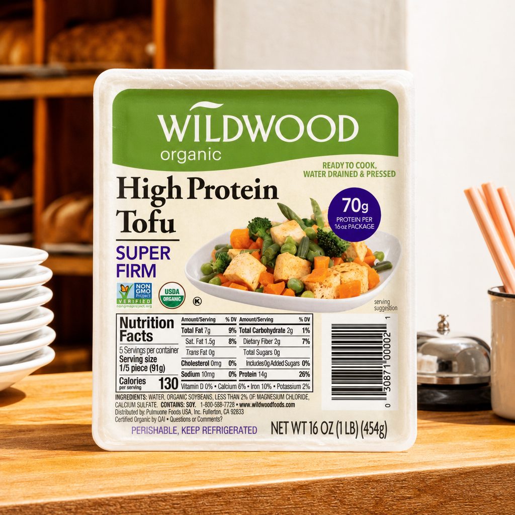 Wildwood - Super Firm High Protein Tofu.