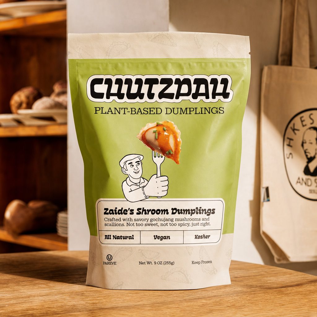 Chutzpah - Spicy Mushroom Dumplings.
