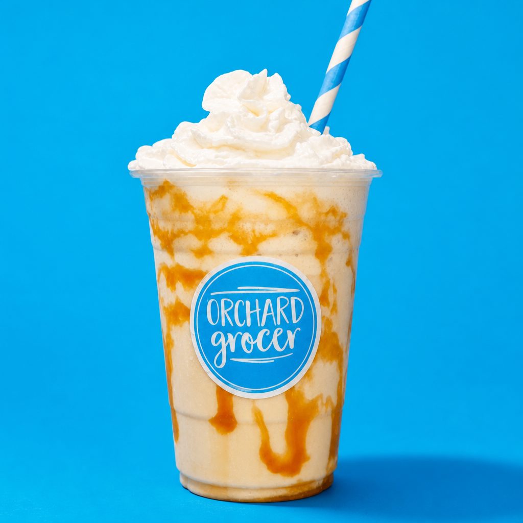 Vanilla Caramel Milkshake.