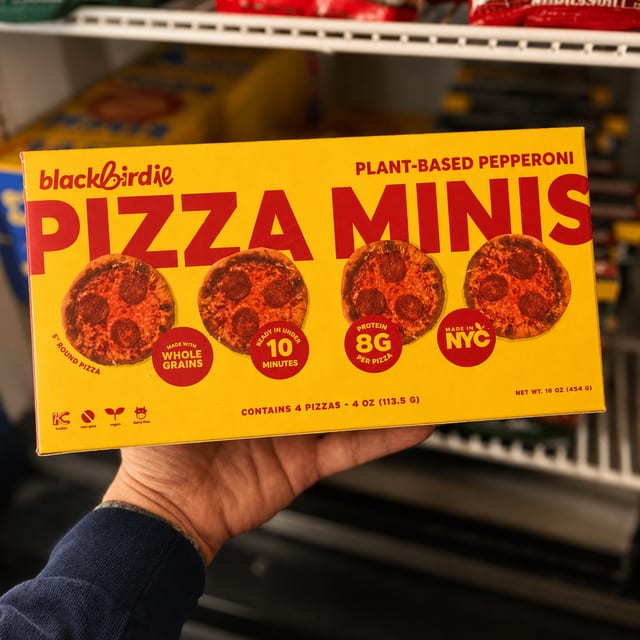 Blackbird - Pepperoni Mini Pizzas.