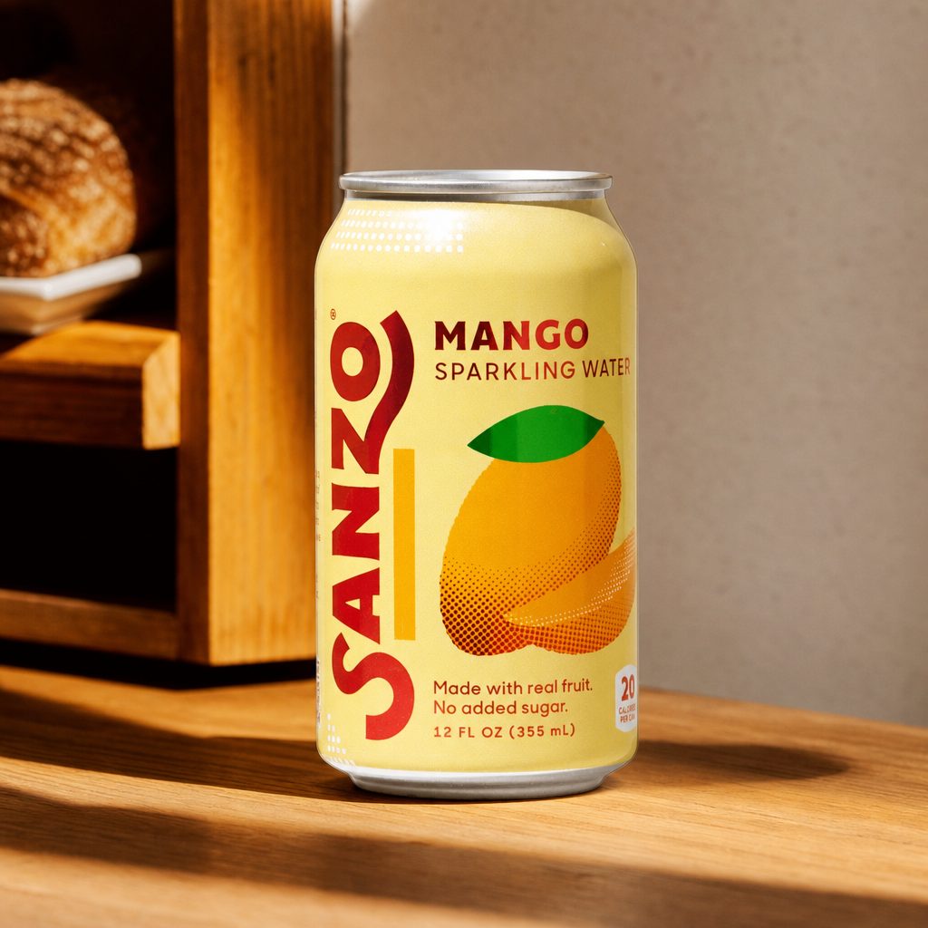 Sanzo - Mango Sparkling Water.