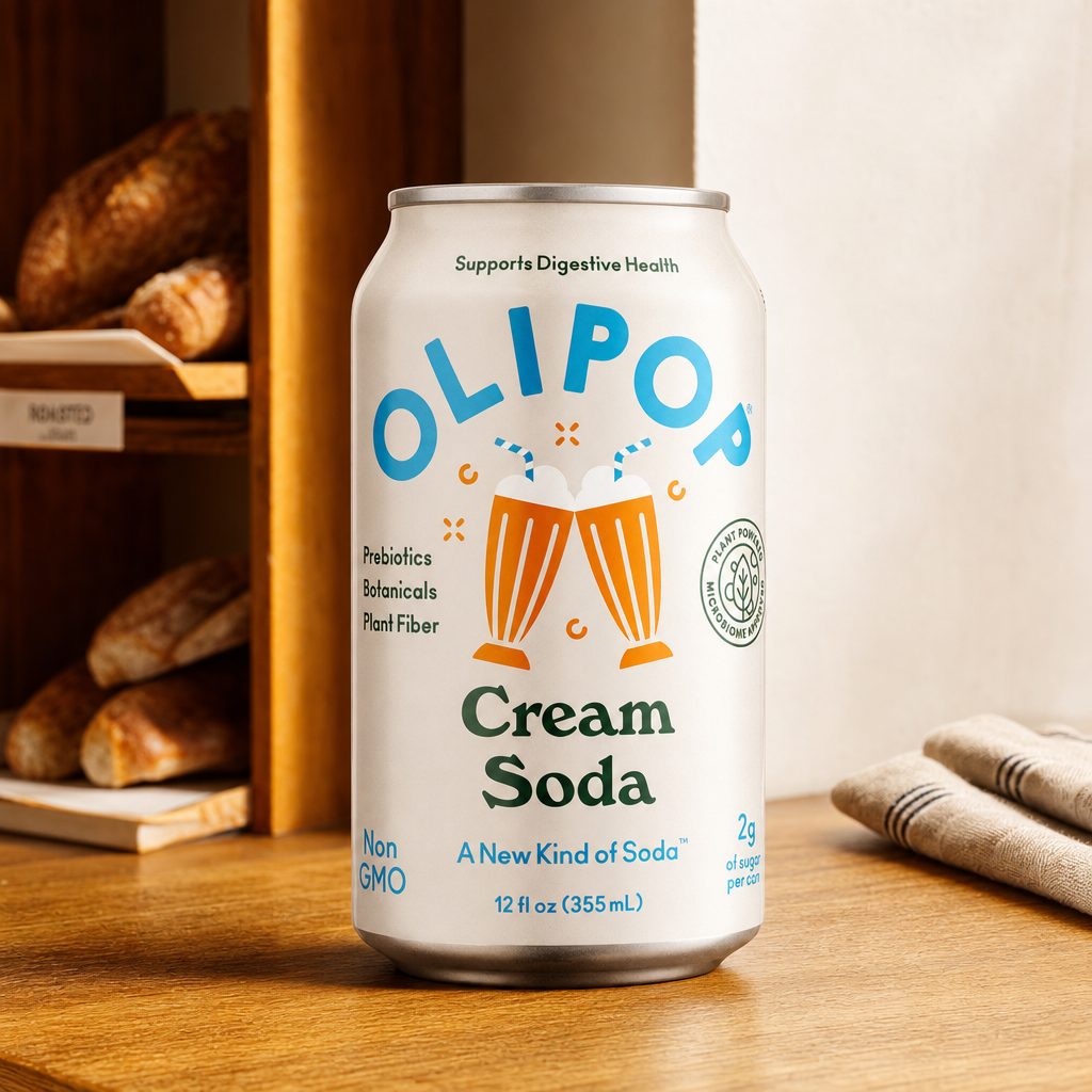 Olipop - Prebiotic Cream Soda.