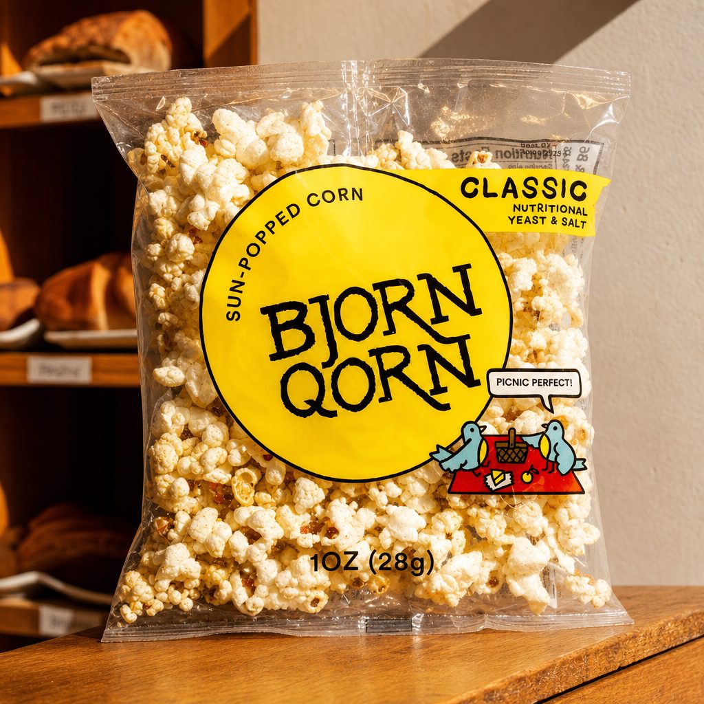 Bjorn Qorn - Mini Classic 1 oz. Bag.