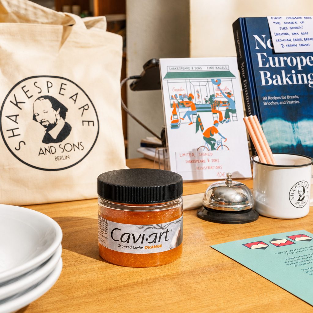 Caviart - Seaweed Caviar Orange.