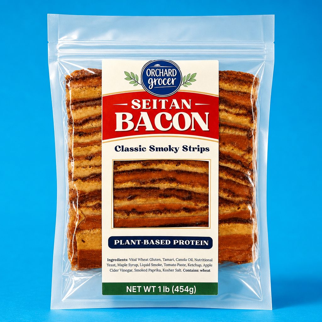 Orchard Grocer - Seitan Bacon 8 oz..