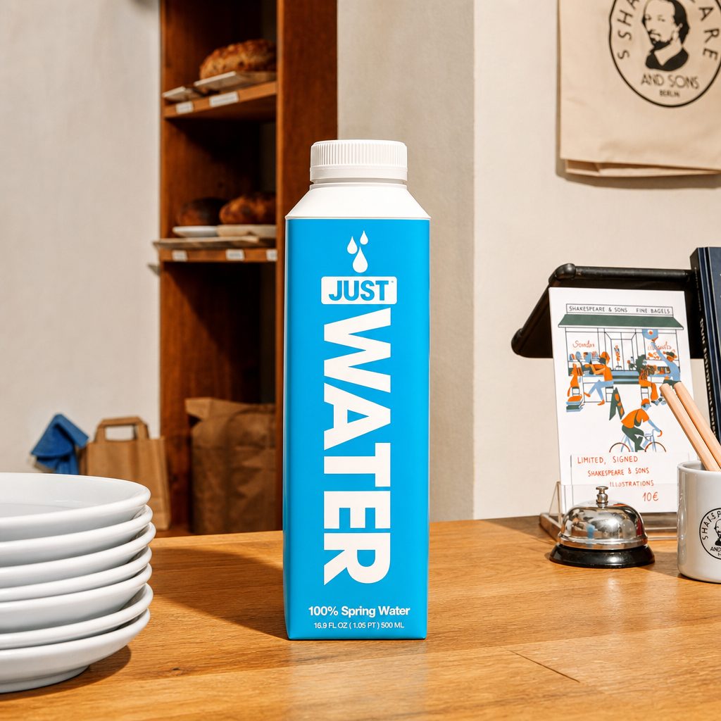 Just Water - 100% Spring Water.
