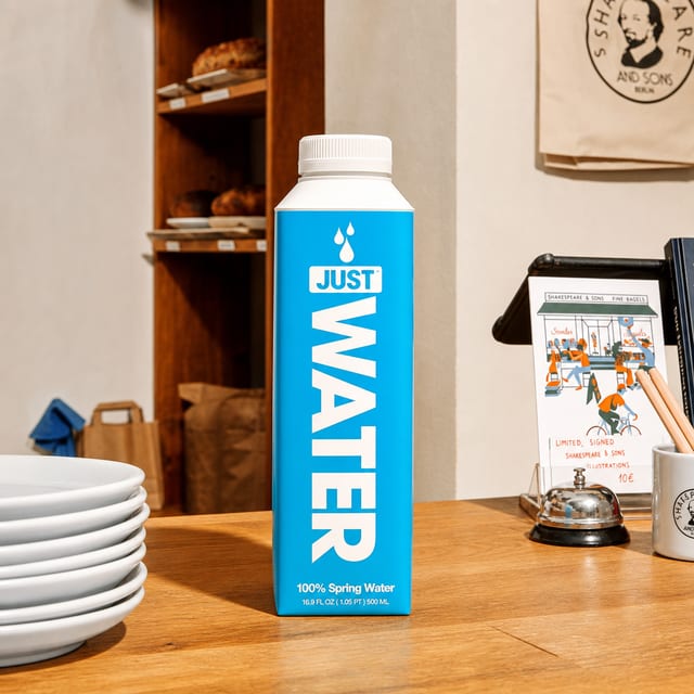 Just Water - 100% Spring Water.